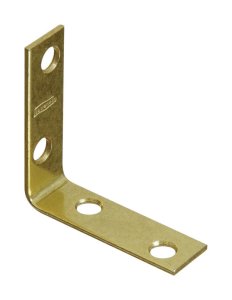 (image for) National Hardware 2 in. H X 0.63 in. W X 0.08 in. D Brass-Plated