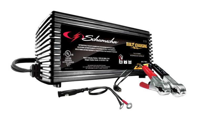 (image for) Automatic 12 volt 1.5 amps Battery Charger/Maintainer