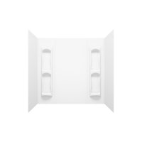 (image for) 59 in. H X 31-3/4 in. W X 60-1/2 in. L White Tub Surround