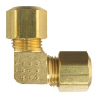 (image for) 1/2 in. Compression x 1/2 in. Dia. Compression Yellow Brass