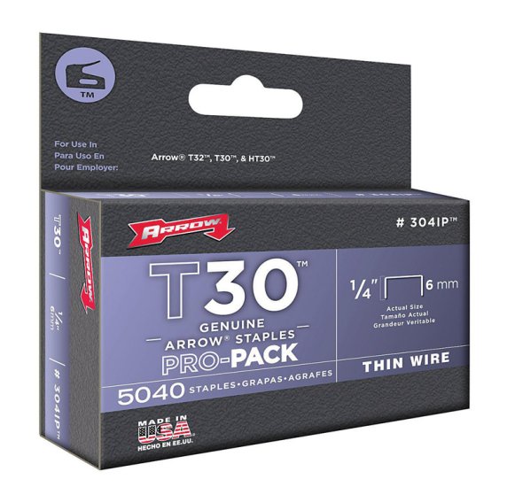 (image for) T30 1/2 in. W x 1/4 in. L 22 Ga. Wide Crown Thin