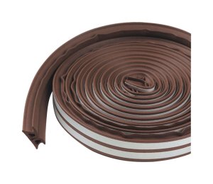 (image for) Brown Rubber Weatherstrip For Windows 17 ft. L x 3/8 in.