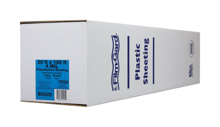 (image for) Film-Gard Plastic Sheeting 4 mil x 20 ft. W x 100