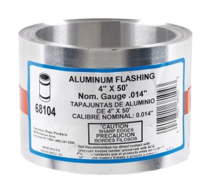 (image for) 4 in. W x 50 ft. L Aluminum Flashing Silver
