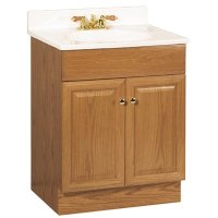 (image for) Oak Vanity Combo 24 in. x 31 in. x 18 in.