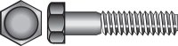 (image for) 5/8 in. Dia. x 6-1/2 in. L Zinc Plated Steel Hex Bolt 25