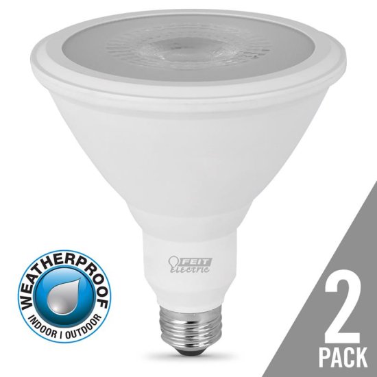 (image for) PAR38 E26 (Medium) LED Bulb Warm White 120 Watt Equivalence 2 pk