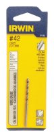 (image for) #42 x 2-1/4 in. L High Speed Steel Wire Gauge Bit 1 pc.