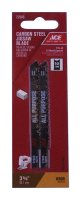 (image for) 3-5/8 in. Carbon Steel U-Shank Jig Saw Blade 10 TPI 2 pk