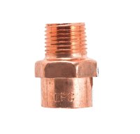 (image for) 3/4 in. Copper x 1/2 in. Dia. MIP Copper Pipe