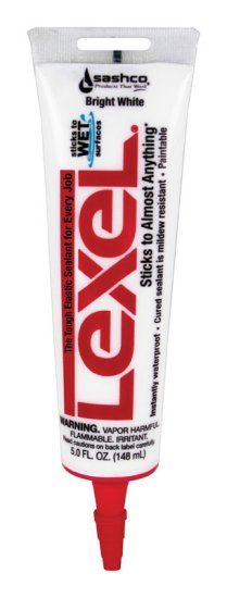 (image for) Lexel White Elastomeric Sealant 5 oz.