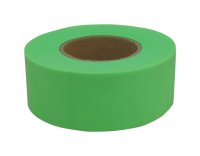 (image for) 150 ft. L x 1.2 in. W Polyvinyl Flagging Tape Lime