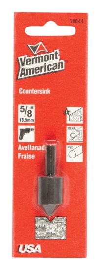 (image for) 5/8 in. Dia. Tool Steel Countersink 1 pc.