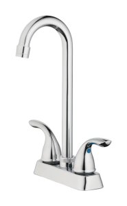 (image for) OakBrook Pacifica Two Handle Chrome Bar Faucet