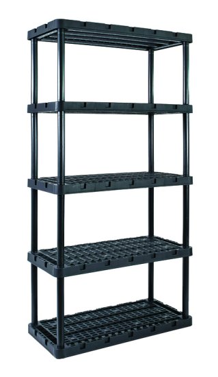 (image for) 72 in. H x 36 in. W x 18 in. D Resin Shelving Unit