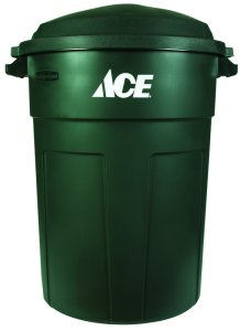 (image for) 32 gal. Plastic Garbage Can Lid Included