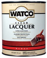 (image for) Clear Wood Finish Lacquer 1 qt.