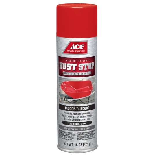 (image for) Rust Stop Gloss Regal Red Spray Paint 15 oz.