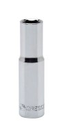 (image for) 15 mm x 3/8 in. drive Metric 6 Point Deep Socket 1 pc.