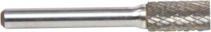 (image for) Forney 3/8 in. D X 2.5 in. L Cylinder Burr Tungsten Carbide 1 pc