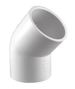 (image for) 1 in. SxS Elbow 45 PVC