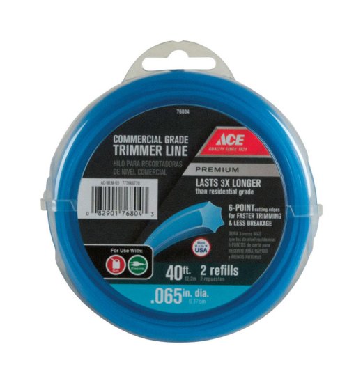(image for) Commercial Grade 0.065 in. Dia. x 40 ft. L Trimmer Line