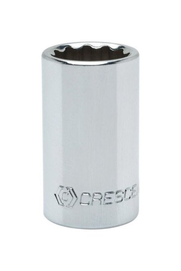 (image for) Crescent 7/16 in. X 1/2 in. drive SAE 12 Point Standard Socket 1