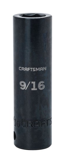 (image for) 9/16 in. x 1/2 in. drive SAE 6 Point Deep Impact Socket 1 pc.