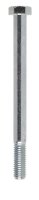 (image for) 1/2 in. Dia. x 6 in. L Zinc Plated Steel Hex Bolt 25 pk