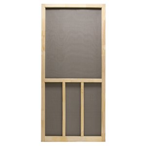 (image for) Precision 80-1/2 in. H X 36 in. W Aspen Natural Wood Wood Screen