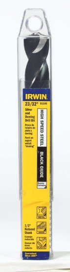 (image for) 23/32 in. x 6 in. L High Speed Steel Drill Bit 1 pc.