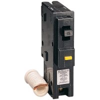 (image for) 15 amps Plug In Single Pole Surge Circuit Breaker
