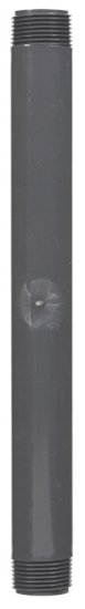 (image for) Schedule 80 1 in. MPT PVC 12 in. Nipple