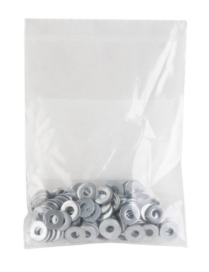 (image for) Zinc-Plated Steel .138 in. SAE Flat Washer 100 pk