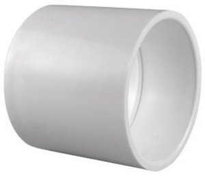 (image for) Schedule 40 1/2 in. Slip X 1/2 in. D Slip PVC Coupling