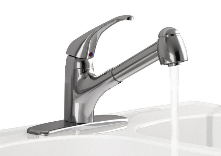 (image for) Easy Touch One Handle Polished Chrome Pull Out