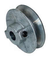 (image for) 5 in. Dia. Zinc Single V Grooved Pulley