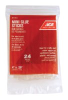 (image for) 0.28 in. Dia. x 4 in. L Mini Glue Sticks Clear 24 pk