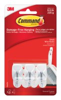 (image for) Command Small Plastic Wire Hooks 1-5/8 in. L 3 pk