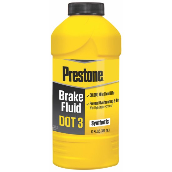 (image for) Prestone DOT 3 Brake Fluid 12 oz