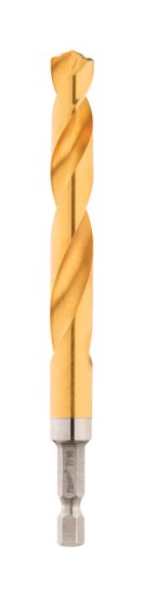 (image for) Milwaukee Shockwave 7/16 in. X 4.92 in. L Titanium Red Helix Dri