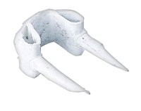 (image for) 1/8 in. W Steel Insulated Cable Staple 40 pk