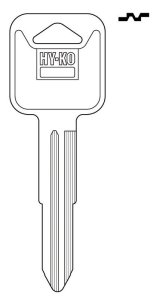 (image for) Automotive Key Blank Double sided For General Motors