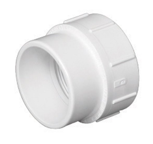 (image for) Schedule 40 2 in. Spigot x 2 in. Dia. FPT PVC Ada