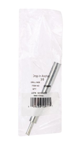 (image for) 3/8 in. Dia. x 0 in. L Steel Round Head Setting Tool Dro