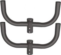 (image for) Double Bullhorn Bracket for LED Parking Lot Light Mount 2 Pack