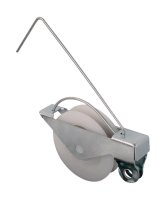 (image for) 1-1/4 in. Dia. x 1/4 in. L Steel Spring Tension Rolle