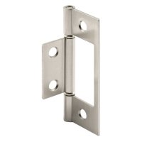 (image for) 3 in. L Satin Nickel Bi-fold Door Hinge 2 pk