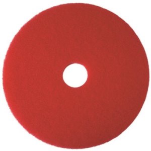 (image for) 13 in. Red Buffing Floor Pad (5-Count)