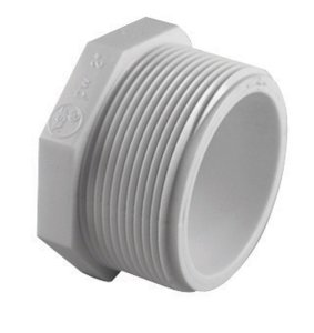 (image for) 1-1/4 in. MPT Plug PVC